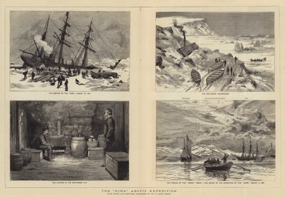 Az Eira sarkvidéki expedíció alkotó: William Lionel Wyllie